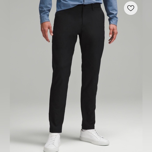 Lululemon men's ABC pants slim size 28, length 32 brand new with tags black - Picture 1 of 4